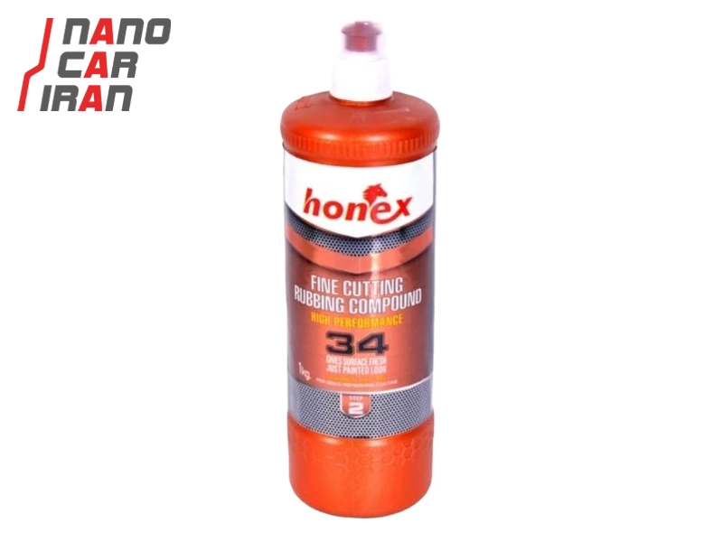 پولیش متوسط یک لیتری هانکس مدل 34 Hanks 34 Medium Cut Polish 1L